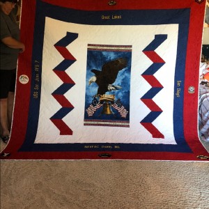 US Navy Quilt of Valor