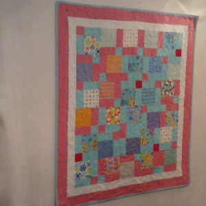 three quilts for a friend's granddaughters