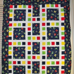 The BBF Quilt -- Bees, Butterflies and Frogs