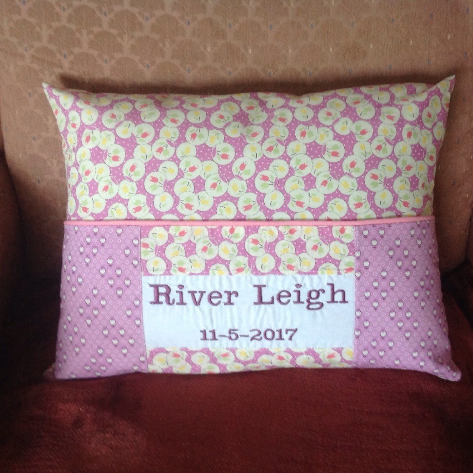 Book Pillow For My 2nd Granddaughter