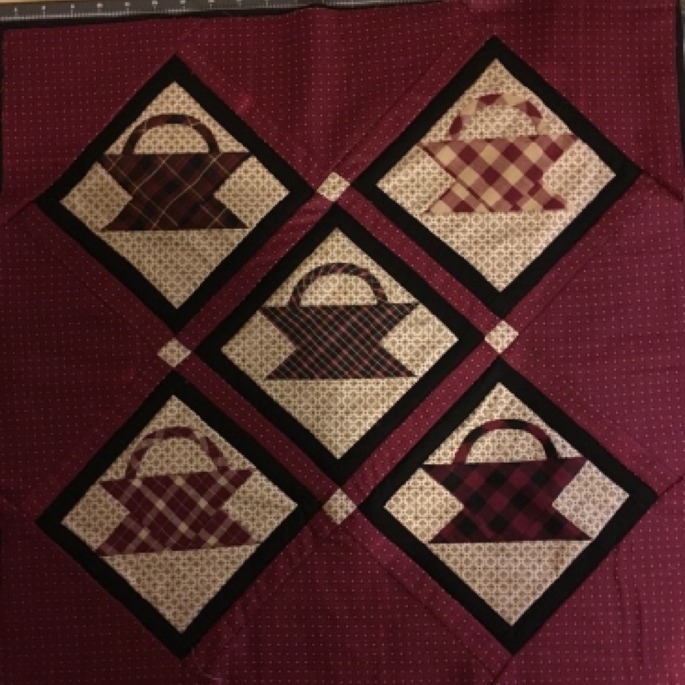 Basket wall hanging 