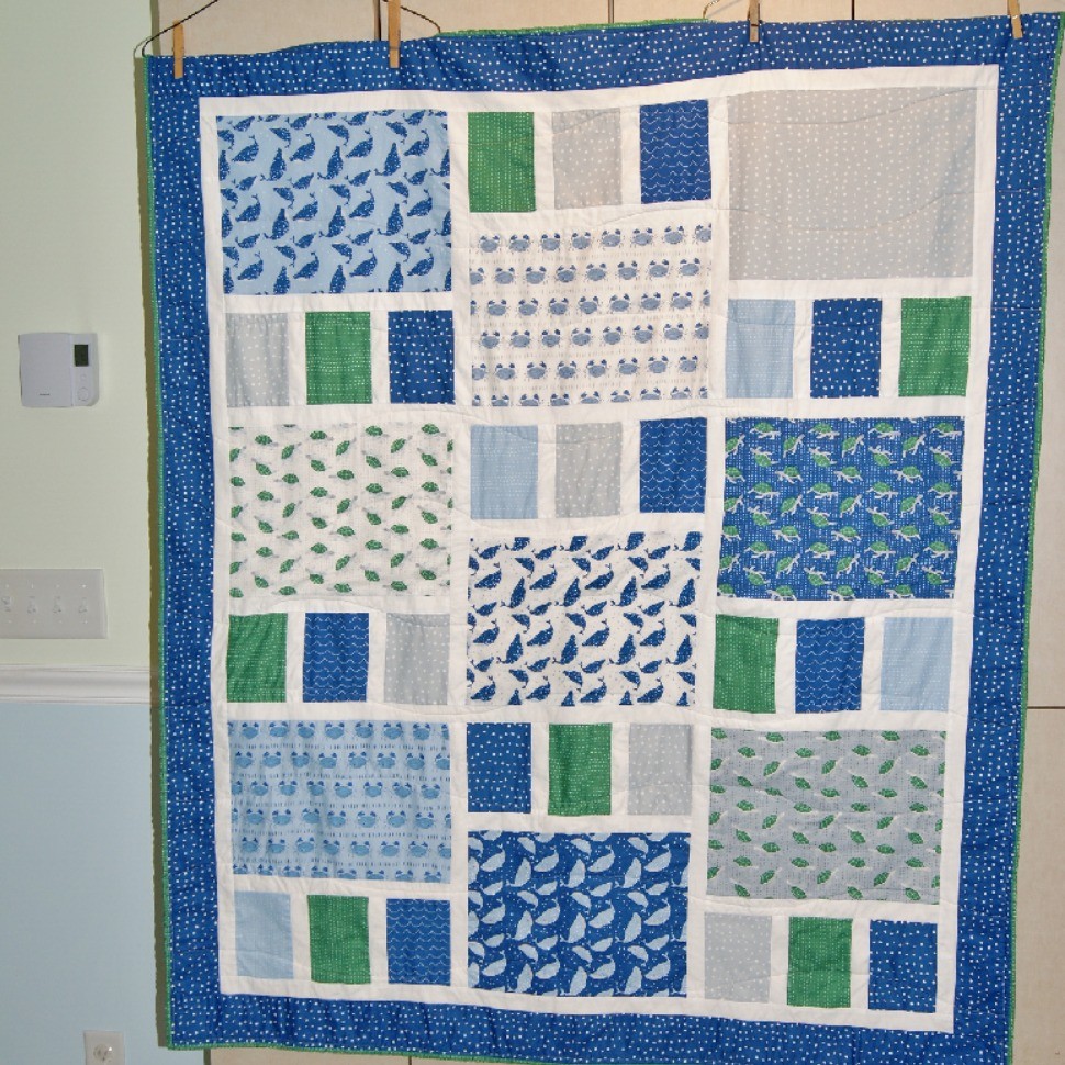 Baby Boy quilt for new nephew