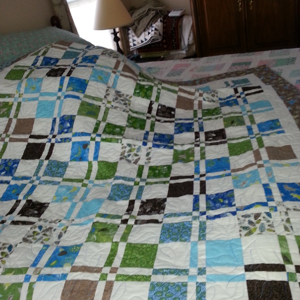 Baby Girl Quilt + doll quilt 