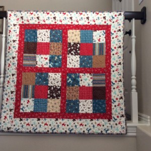 Cowboy Quilt For Baby Boy