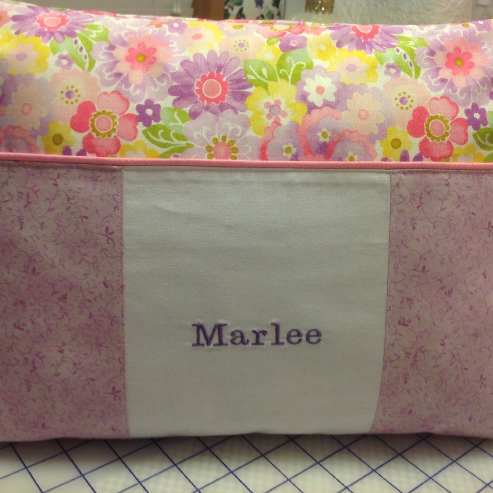 Marlee's Book Pillow 