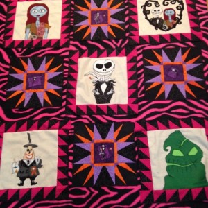 An other Tim Burton quilt