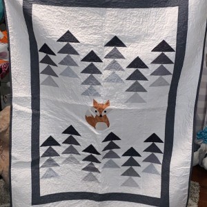 Flying Geese Baby Quilt 
