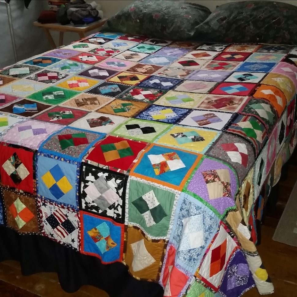 King Size Fun and Done Quilt Pattern