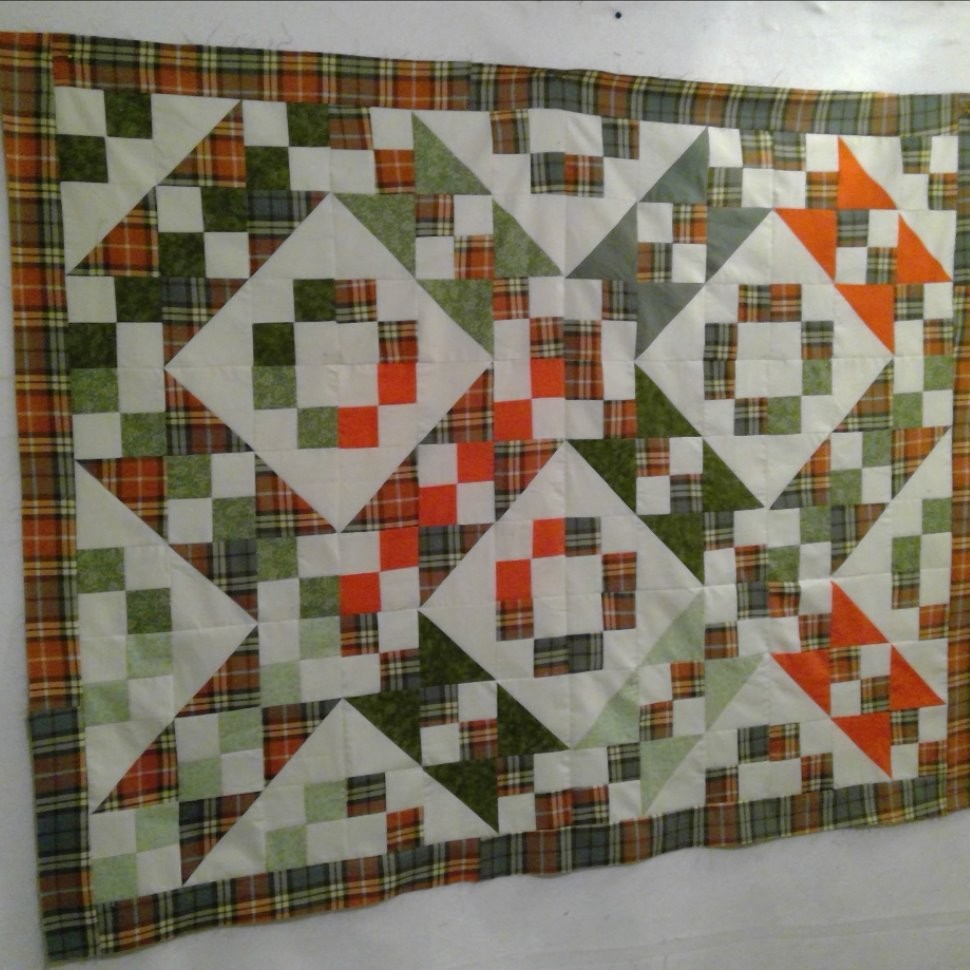 Jacob's Ladder memory quilt (1 of 6)