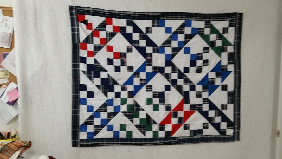JACOB'S LADDER MEMORY QUILT (4 OF 6)