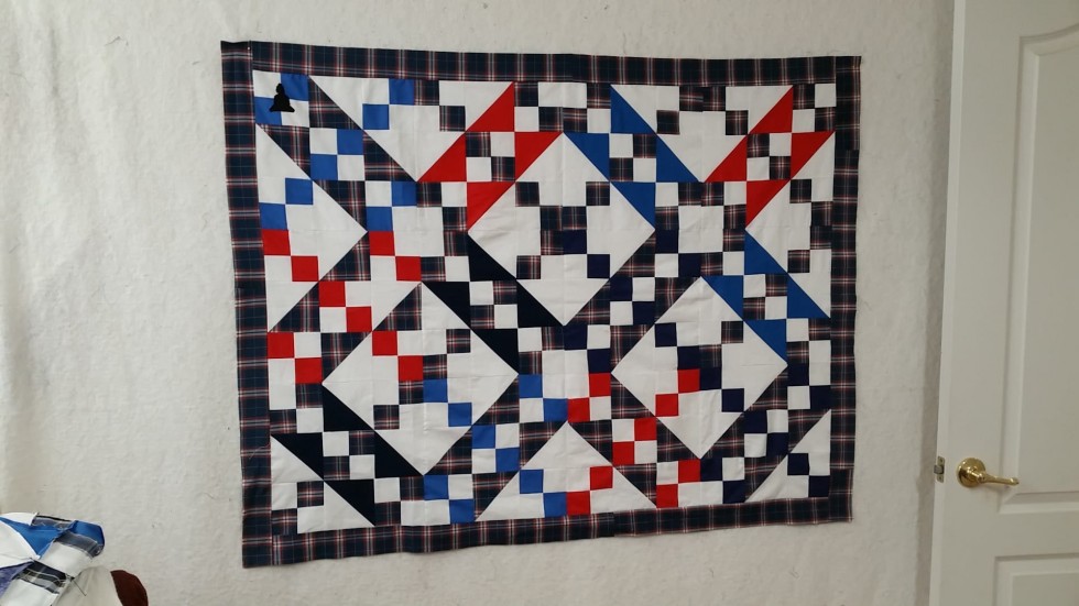 JACOB'S LADDER MEMORY QUILT (5 OF 6)