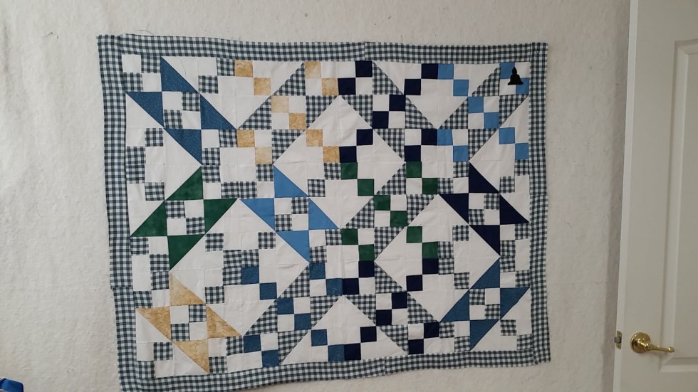 JACOB'S LADDER MEMORY QUILT (6 OF 6)