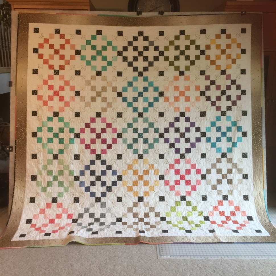 Ombre quilt 2  Shine by Melissa Cory
