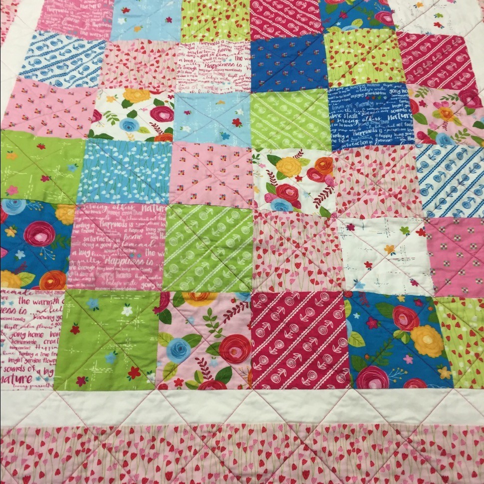 Quilt for my first great grandbaby