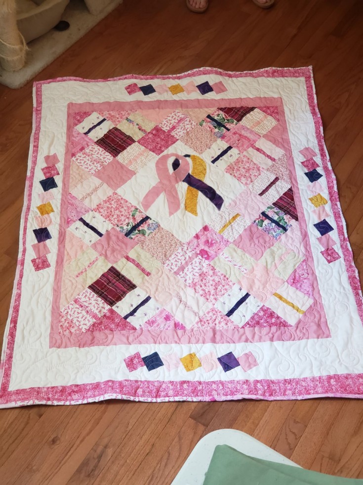 Ribbons quilt