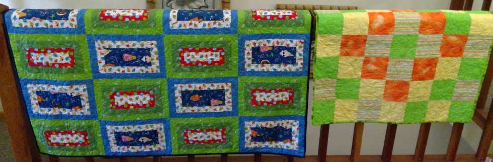 Hand binding guild community quilts