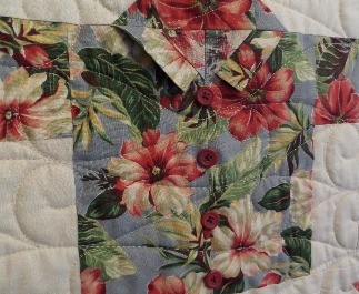 Sunshine Hawaiian Shirt Quilt Pattern - by Moda - Paper Pattern