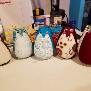 My Sewing Buddies, OWLS