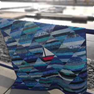 Sailboat on Water quilt