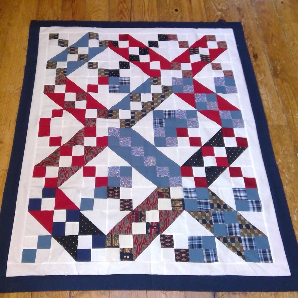 JACOB'S LADDER MEMORY QUILT (1 OF 5)