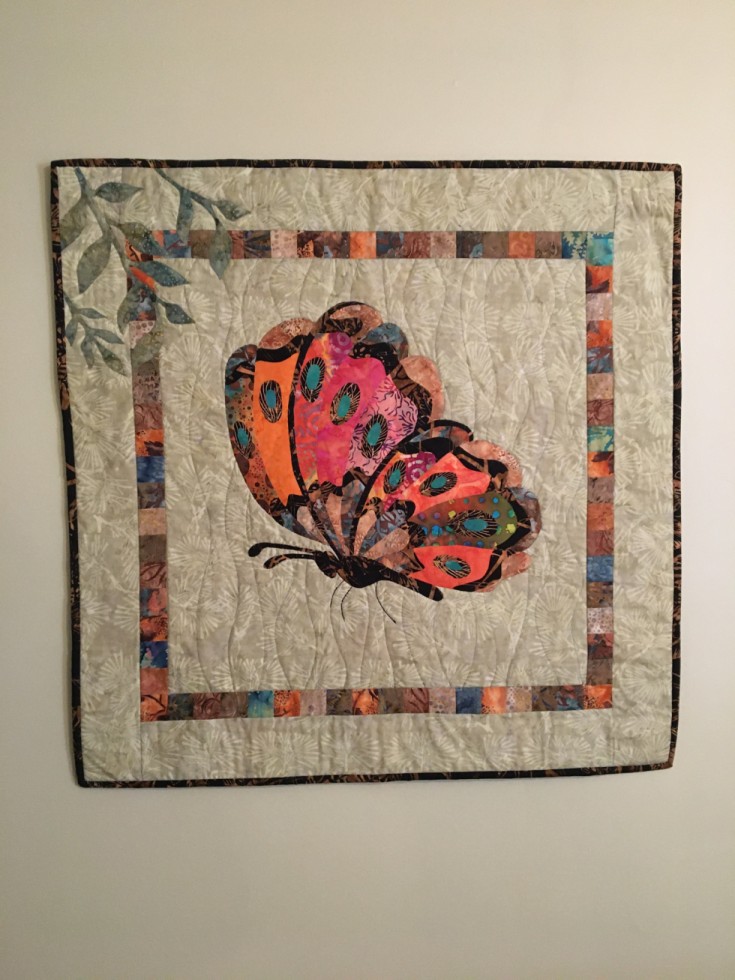Batik Butterfly | Quiltsby.me