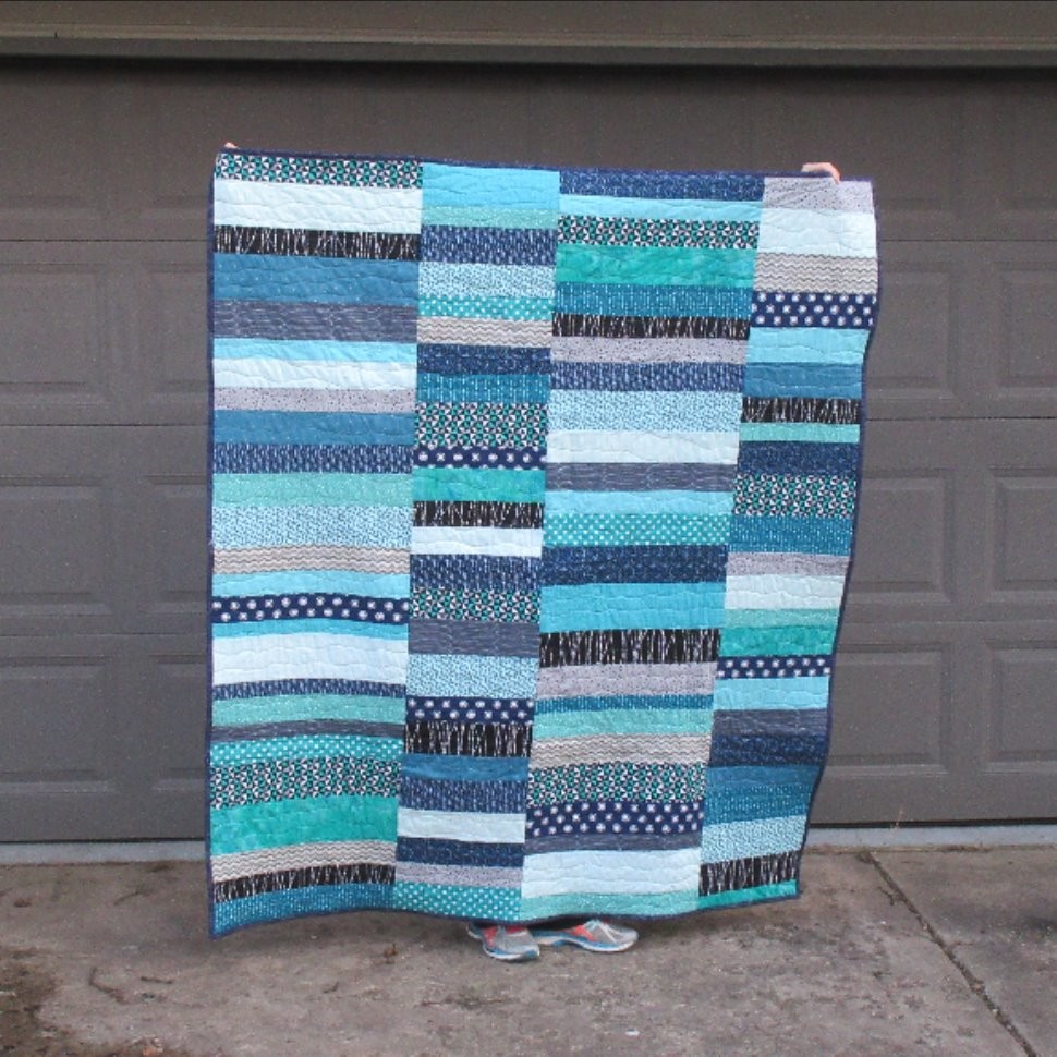 strip stack quilt