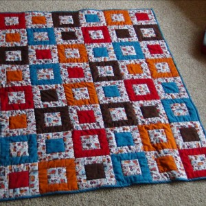 square in a square quilt