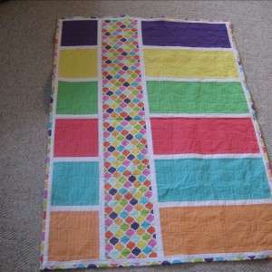 color block quilt