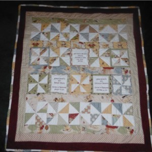 Birth Announcement Quilt