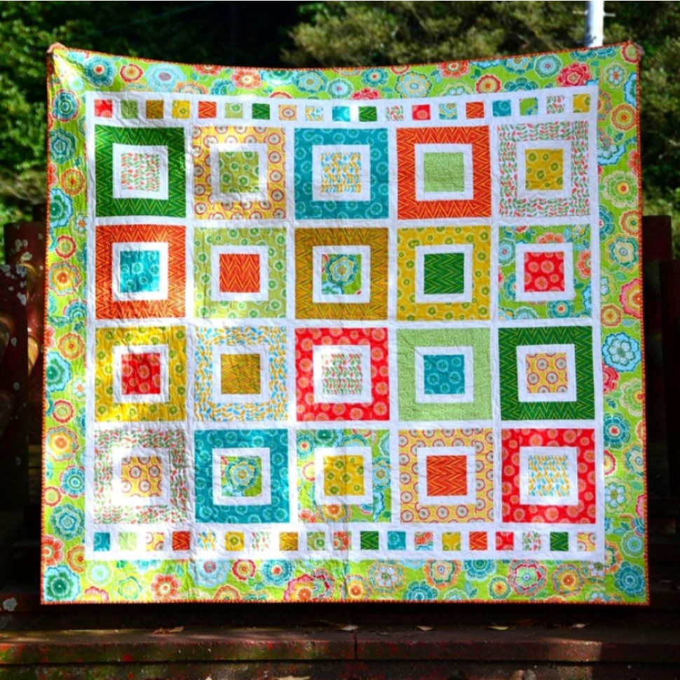 Square in a Square Quilt