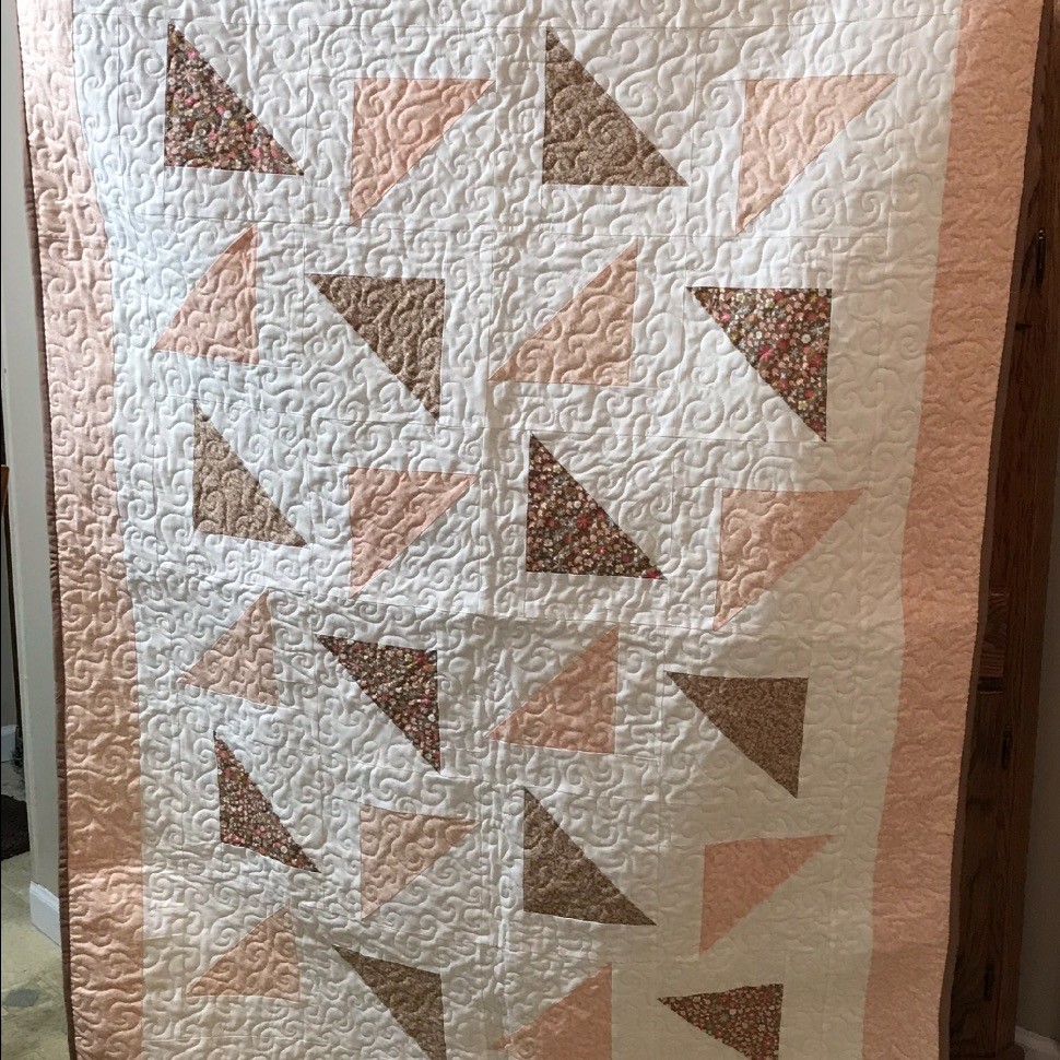 Falling Triangles Quilt