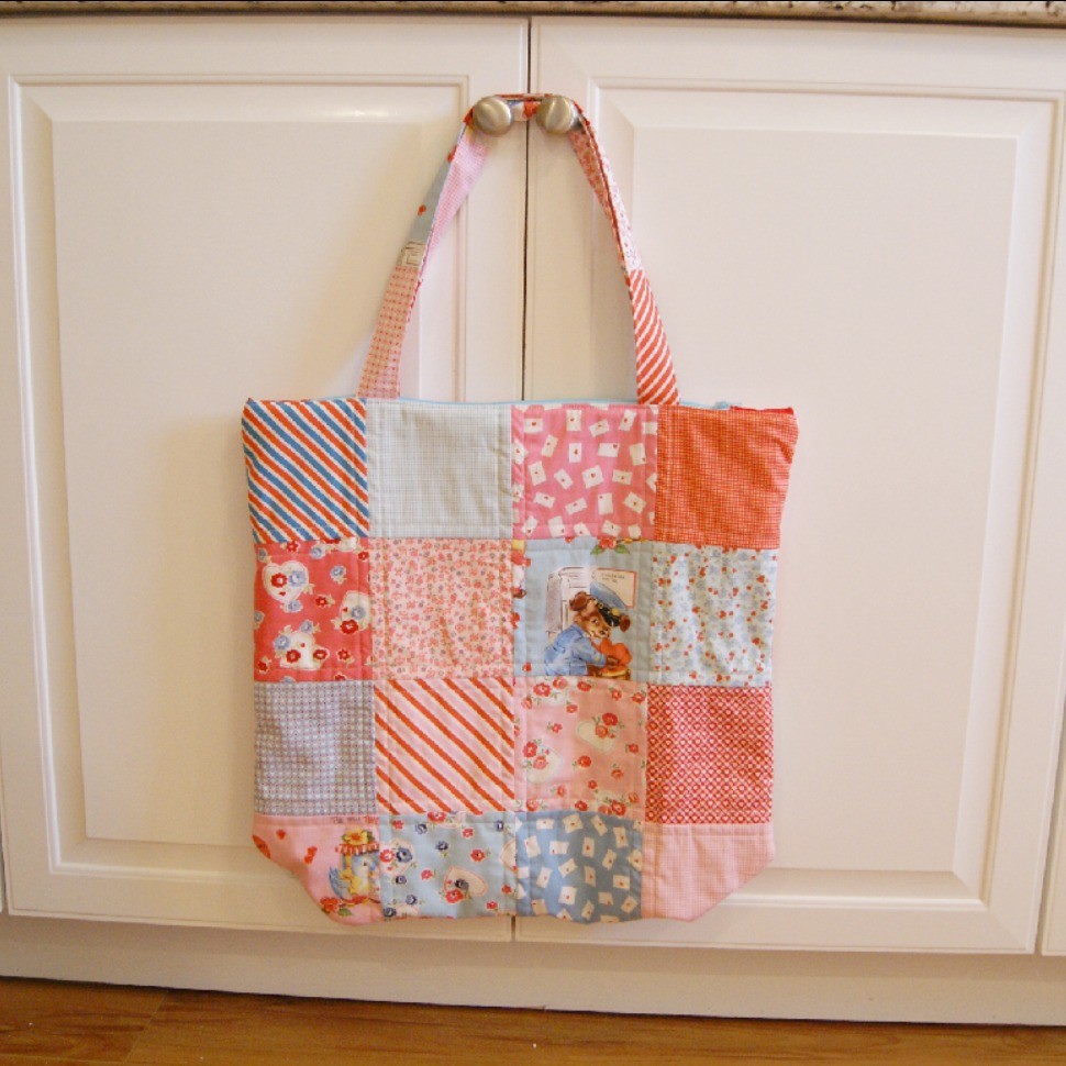 Little Girl's Quilted Tote