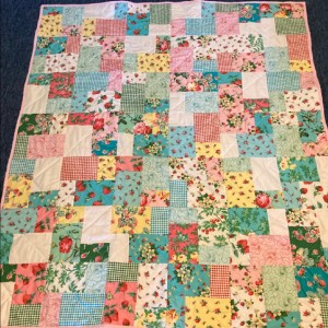 Sister’s throw back quilt