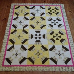 Iron Quilter Test Quilt (Windmill pattern)
