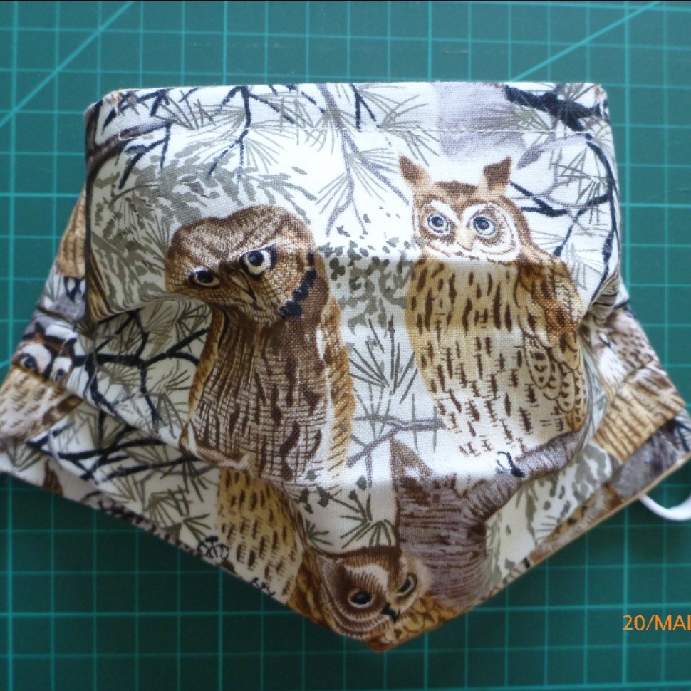 face mask owls
