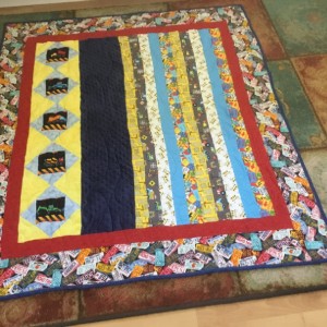 Construction Baby Quilt