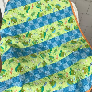Frogs Baby Quilt