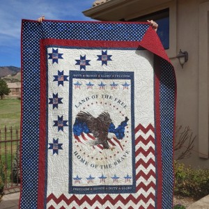 Spacious Skies Quilt of Valor