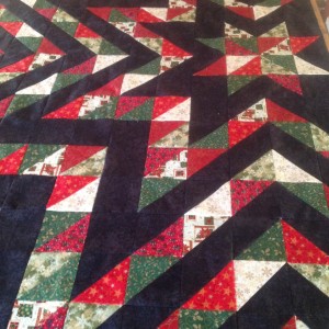 My Christmas quilt