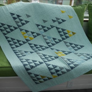 Fly Away baby quilt