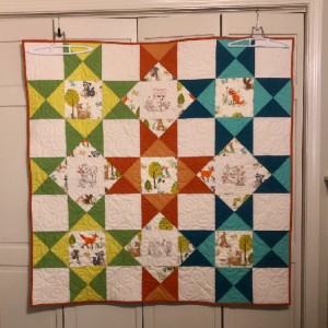 Baby quilt for the floor