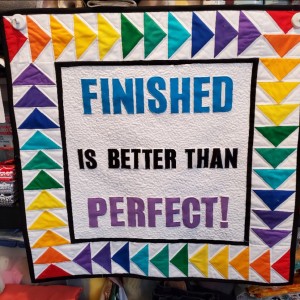 Finished is better than Perfect