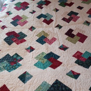 Bright and cherry Baby Quilt