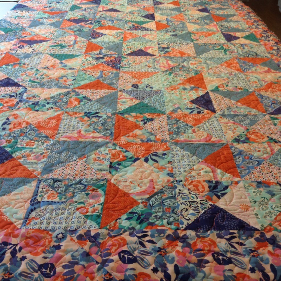 Voyage Hour Glass Quilt 