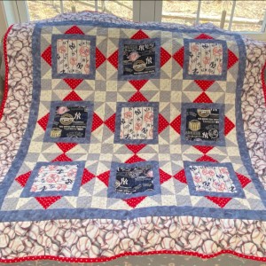 Yankees Baby Quilt