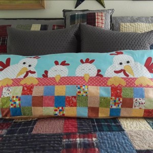 Applique and quilted.pillow 