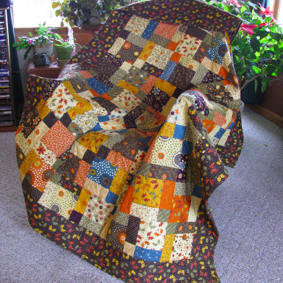 Disappearing 9 patch | Quiltsby.me