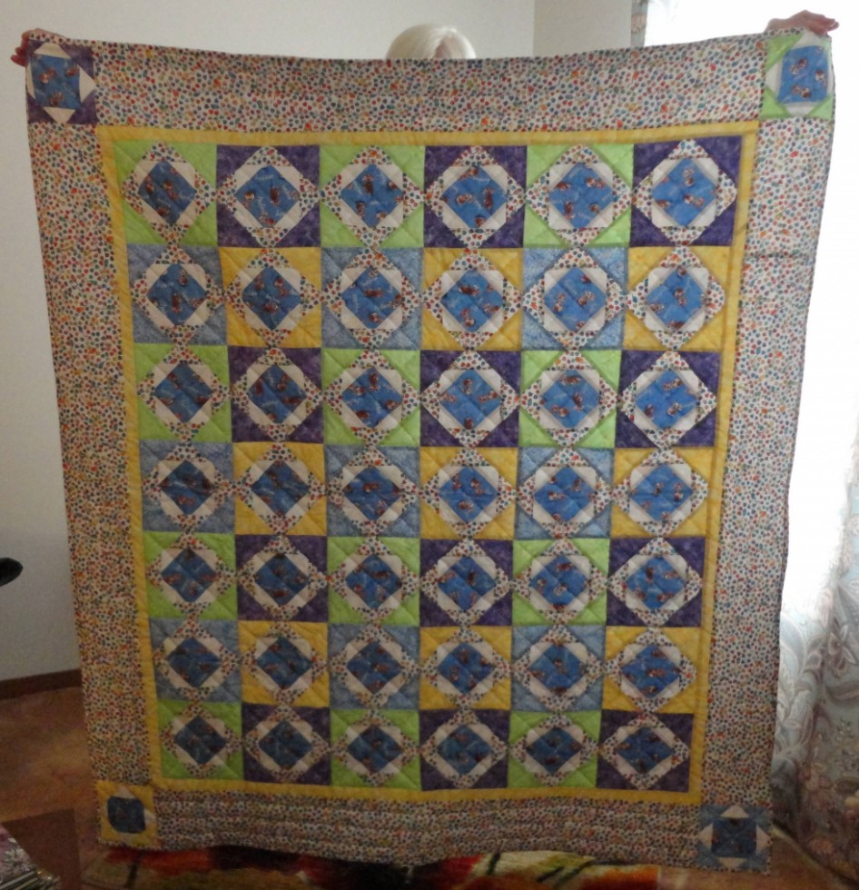 Disappearing 4 Patch Quilt; Exploiding Block Quilt