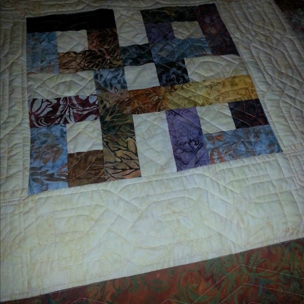 My first commissioned quilt