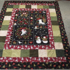 My first flannel quilt